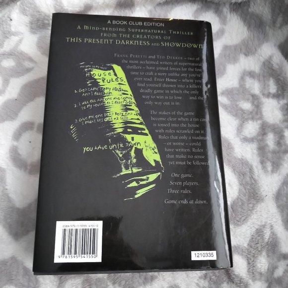House Frank Peretti Ted Dekker horror book - Picture 2 of 7